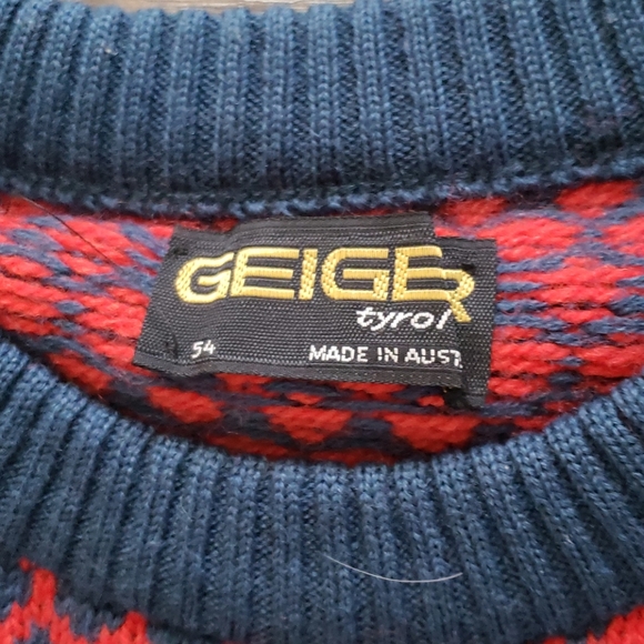 Geiger tyrol Winter sweater 54 L - Picture 3 of 4